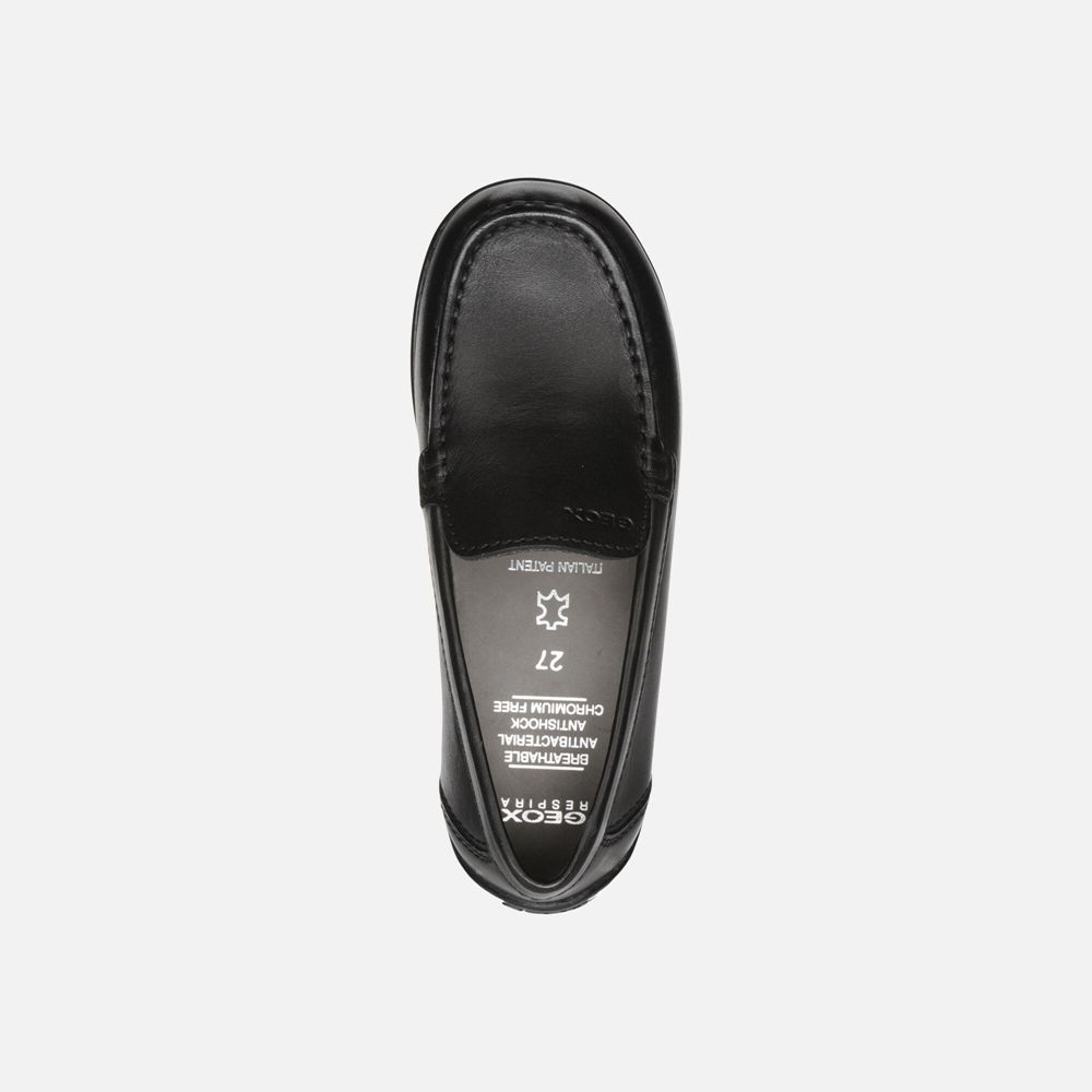 Geox Erkek Çocuk Loafers Siyah - New Fast - TEQ-497635